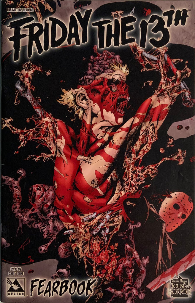 FRIDAY THE 13TH : FEARBOOK # 1 GORE COVER