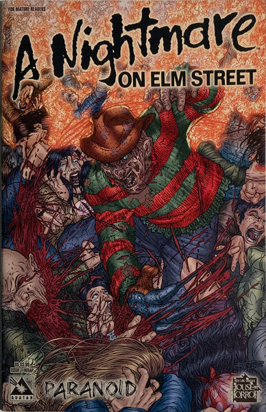 A NIGHTMARE ON ELM STREET PARANOID # 1 WRAP COVER