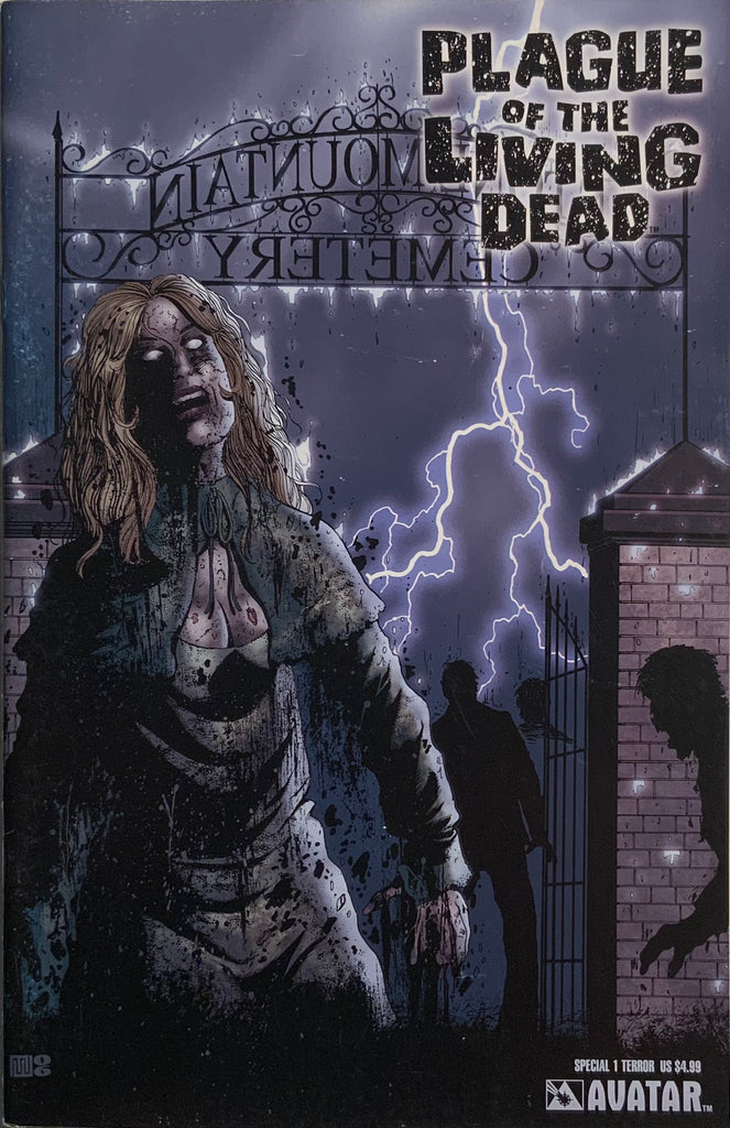PLAGUE OF THE LIVING DEAD SPECIAL # 1 TERROR COVER
