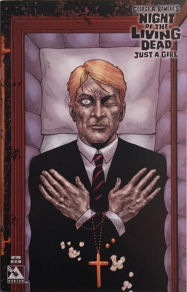 NIGHT OF THE LIVING DEAD : JUST A GIRL ROTTING COVER