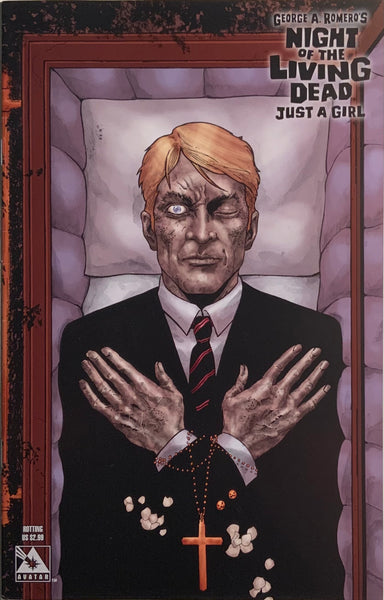 NIGHT OF THE LIVING DEAD : JUST A GIRL ROTTING COVER