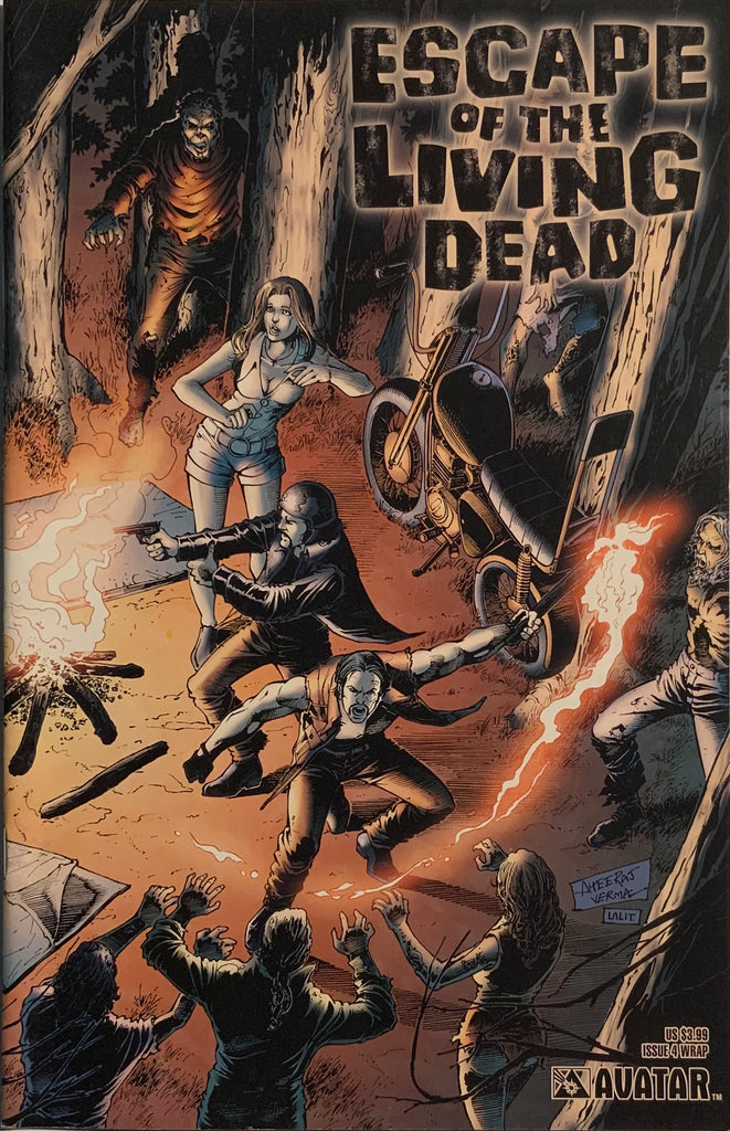 ESCAPE OF THE LIVING DEAD #4 WRAP COVER