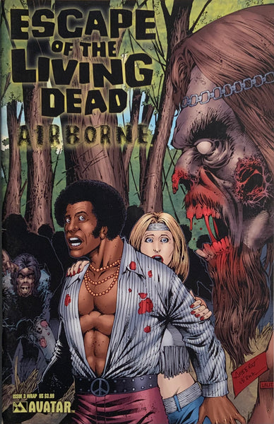 ESCAPE OF THE LIVING DEAD : AIRBORNE # 3 WRAP COVER