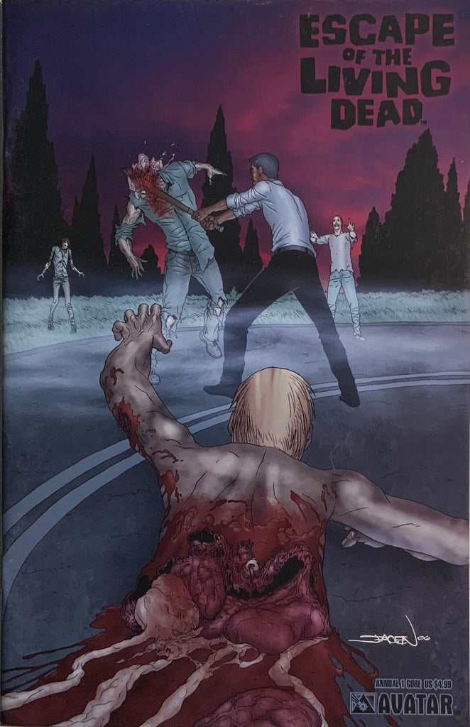 ESCAPE OF THE LIVING DEAD ANNUAL # 1 GORE COVER