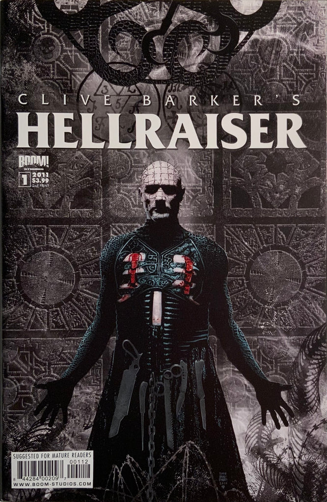 CLIVE BARKER’S HELLRAISER (2011-2012) # 1 SECOND PRINTING