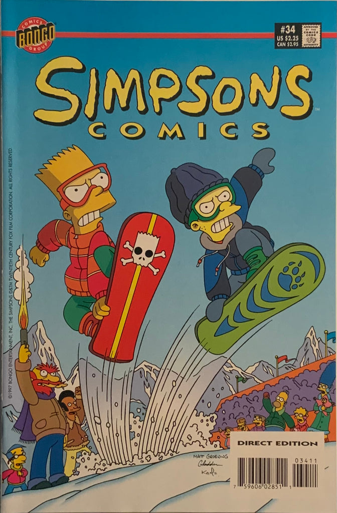 SIMPSONS COMICS #34
