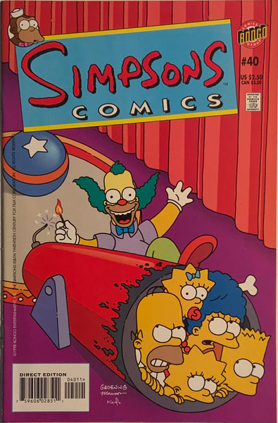 SIMPSONS COMICS #40 – Comics 'R' Us