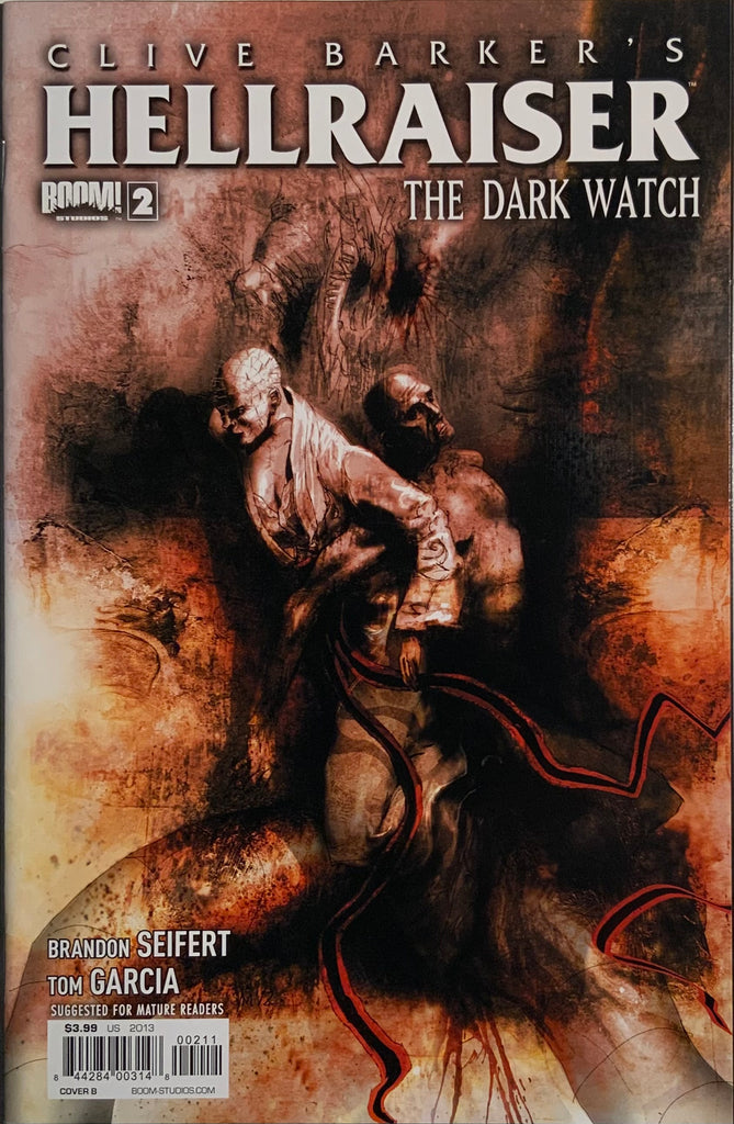 CLIVE BARKER’S HELLRAISER : THE DARK WATCH # 2 COVER B