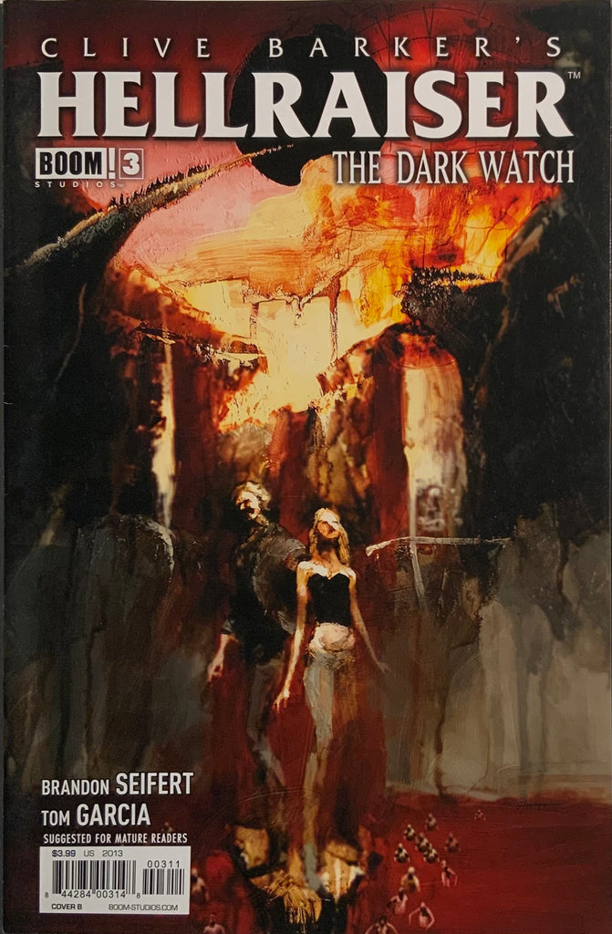 CLIVE BARKER’S HELLRAISER : THE DARK WATCH # 3 COVER B