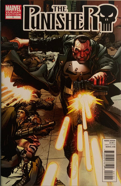 PUNISHER (2011-2012) # 1 ADAMS 1:25 VARIANT COVER