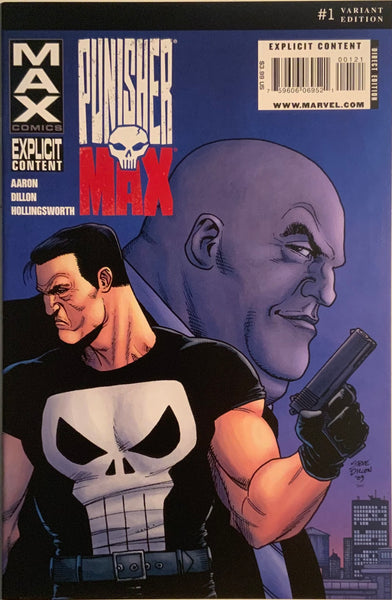 PUNISHER MAX (2010) # 1 DILLON 1:10 VARIANT COVER