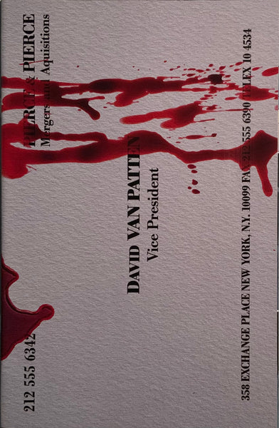 AMERICAN PSYCHO # 3 COVER D