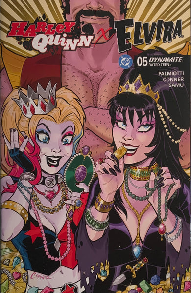 HARLEY QUINN X ELVIRA # 5 CONNER 1:10 VARIANT COVER