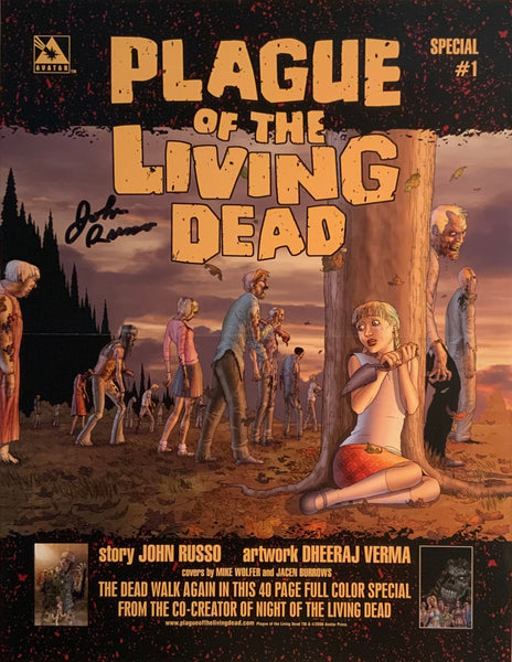 PLAGUE OF THE LIVING DEAD SPECIAL # 1 LIMITED PLATINUM FOIL EDITION