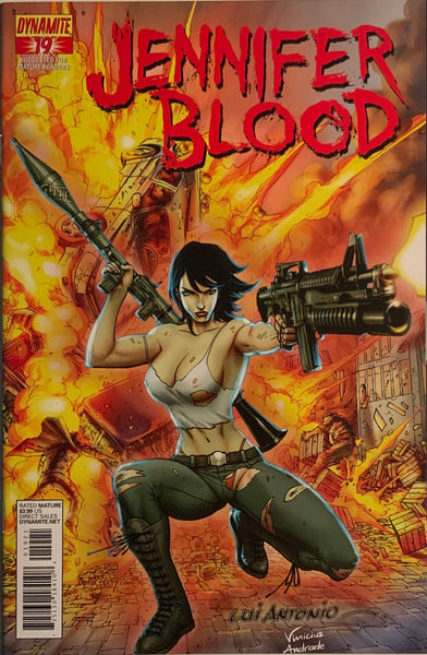 JENNIFER BLOOD # 19 ANTONIO 1:15 VARIANT COVER
