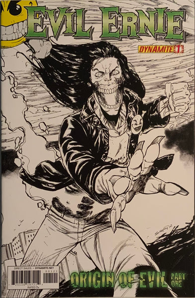 EVIL ERNIE (2012) # 3 SEELEY 1:10 SKETCH VARIANT COVER
