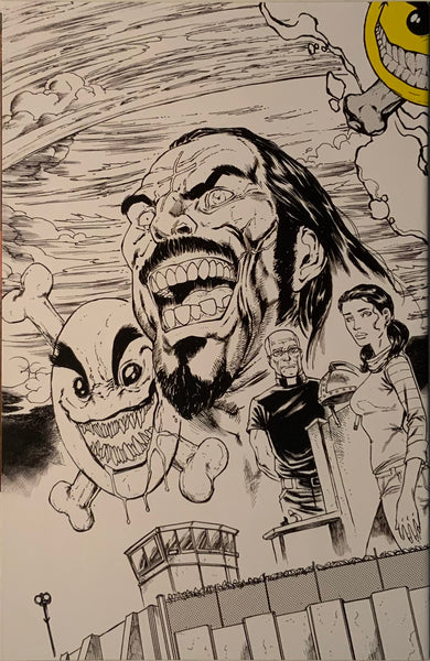 EVIL ERNIE (2012) # 3 SEELEY 1:10 SKETCH VARIANT COVER