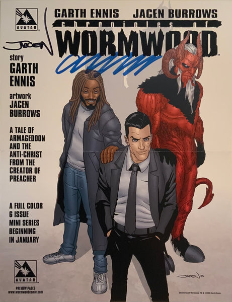 CHRONICLES OF WORMWOOD # 1 LIMITED PLATINUM FOIL EDITION