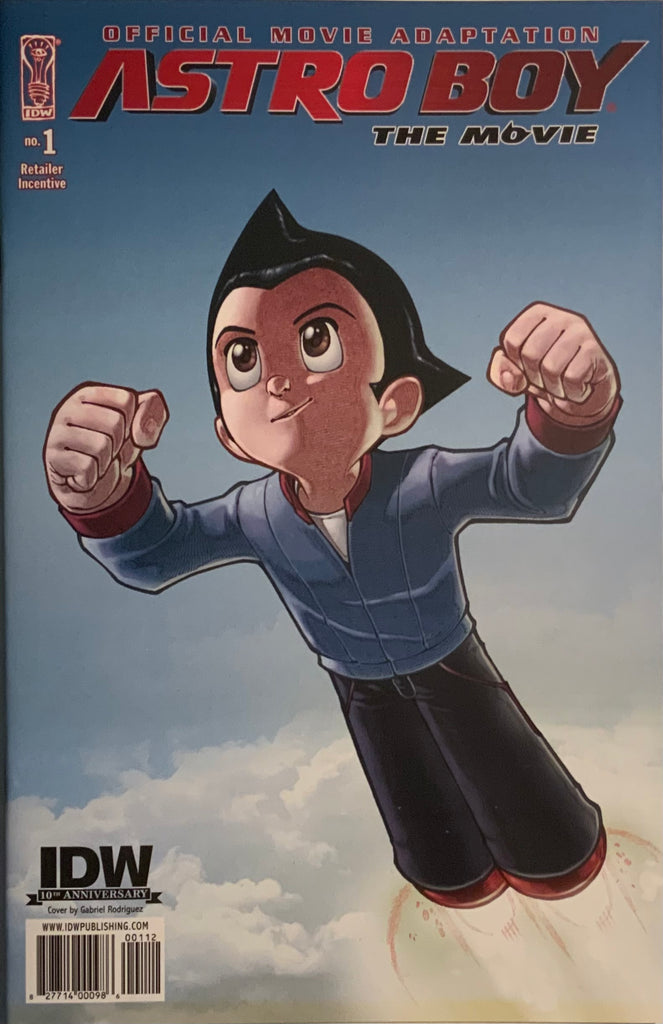 ASTRO BOY : THE MOVIE OFFICIAL ADAPTATION # 1 RODRIGUEZ 1:10 VARIANT COVER