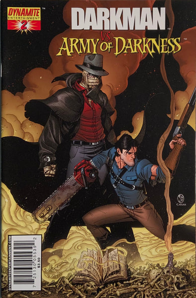 DARKMAN VS THE ARMY OF DARKNESS # 2 COVER B