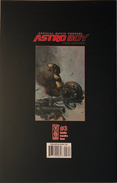 ASTRO BOY : THE MOVIE OFFICIAL PREQUEL # 3 WOOD 1:10 VARIANT COVER