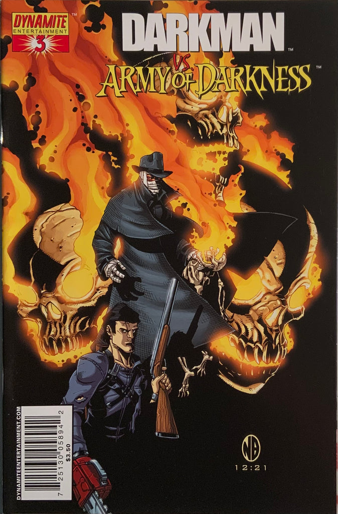 DARKMAN VS THE ARMY OF DARKNESS # 3 COVER B
