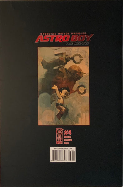 ASTRO BOY : THE MOVIE OFFICIAL PREQUEL # 4 WOOD 1:10 VARIANT COVER