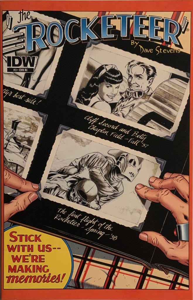 THE ROCKETEER : CARGO OF DOOM # 3 STEVENS 1:10 VARIANT COVER