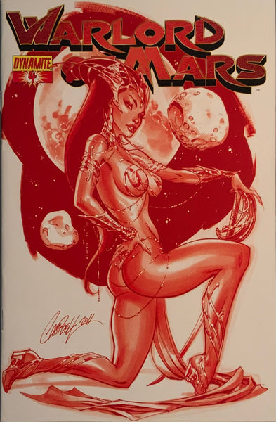 WARLORD OF MARS # 4 CAMPBELL 1:10 “MARTIAN RED” VARIANT COVER