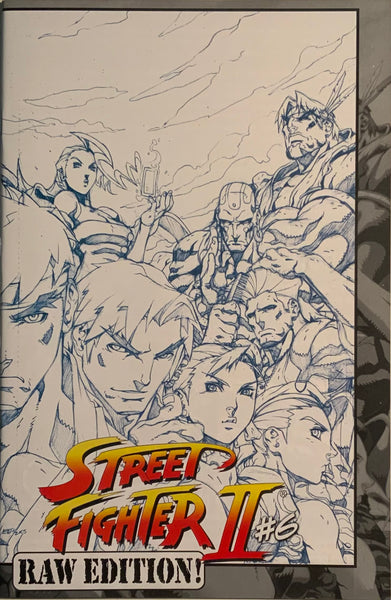STREET FIGHTER II # 6 RAW EDITION