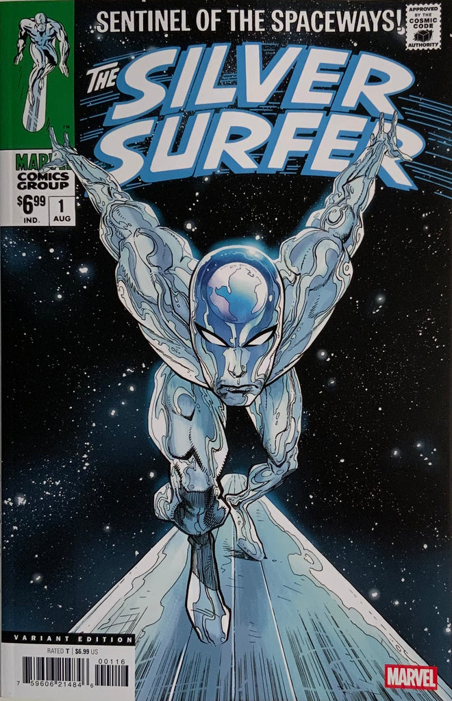 SILVER SURFER (1968-1970) #1 FACSIMILE EDITION MASON 1:25 VARIANT COVER