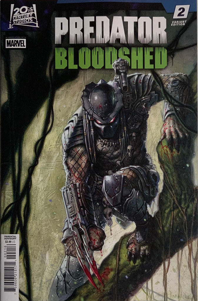 PREDATOR : BLOODSHED # 2 PARATORE 1:25 VARIANT COVER