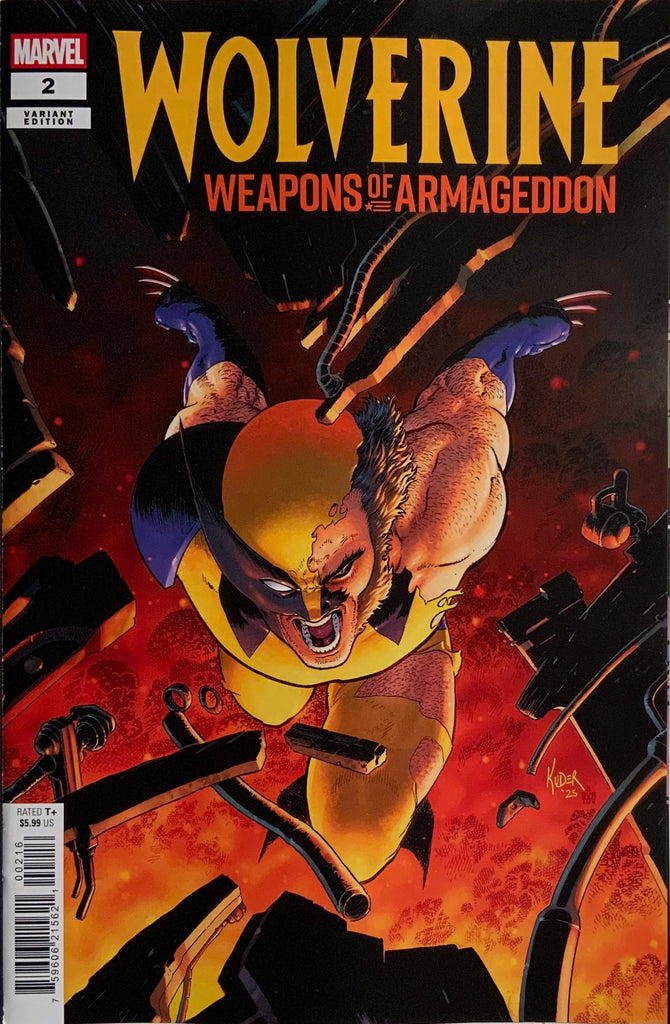 WOLVERINE : WEAPONS OF ARMAGEDDON # 2 KUDER 1:25 VARIANT COVER