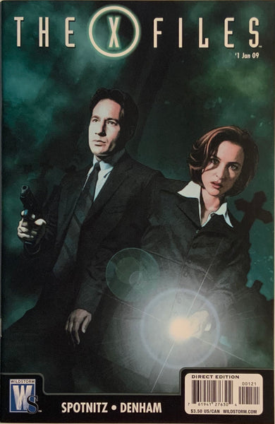 X-FILES # 1 (2009) SHASTEEN VARIANT COVER