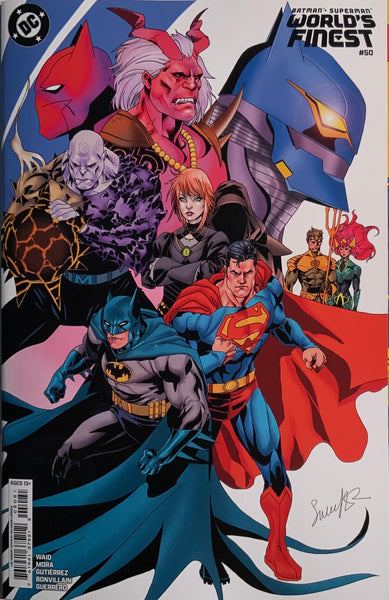 BATMAN / SUPERMAN WORLD’S FINEST #50 LARROCA 1:25 VARIANT COVER