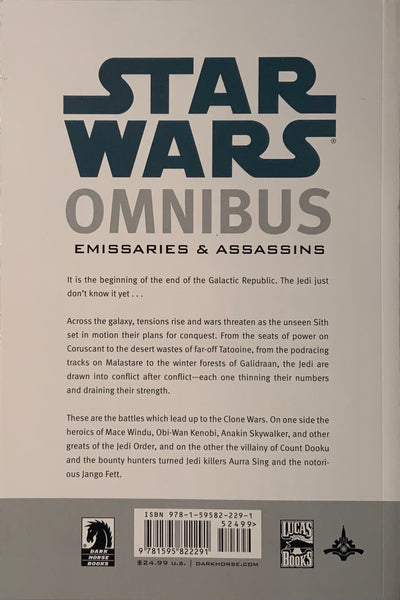 STAR WARS OMNIBUS : EMISSARIES & ASSASSINS GRAPHIC NOVEL