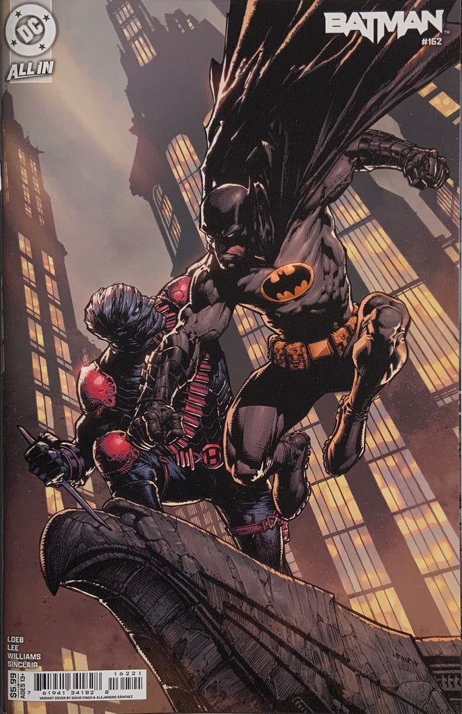 BATMAN (REBIRTH) #162 FINCH VARIANT COVER