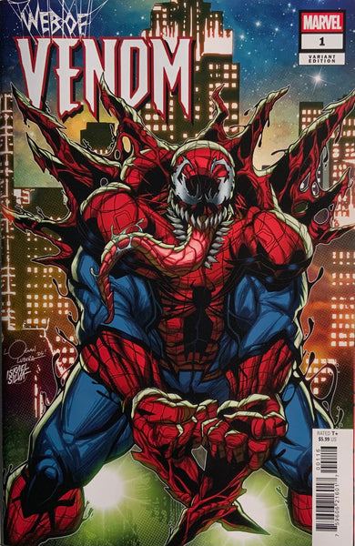 WEB OF VENOM # 1 LUBERA 1:25 VARIANT COVER