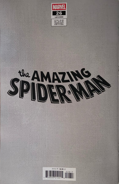 AMAZING SPIDER-MAN (2025) #26 NAKAYAMA 1:50 VIRGIN VARIANT COVER