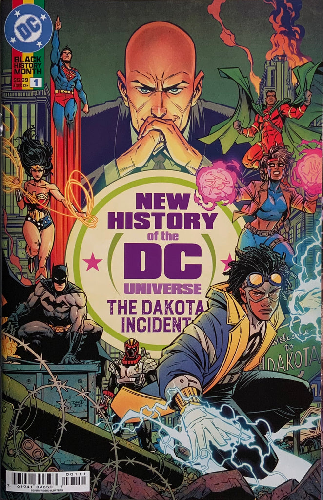 NEW HISTORY OF THE DC UNIVERSE : THE DAKOTA INCIDENT # 1 FIRST PRINTING