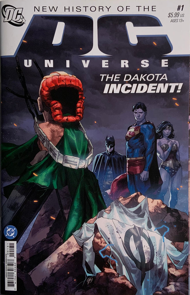 NEW HISTORY OF THE DC UNIVERSE : THE DAKOTA INCIDENT # 1 PUTRI VARIANT COVER FIRST PRINTING