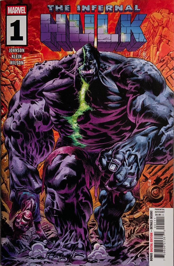 INFERNAL HULK # 1 FIRST PRINTING