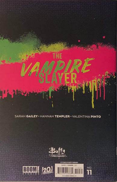 THE VAMPIRE SLAYER #11 FIUMARA 1:10 VARIANT COVER