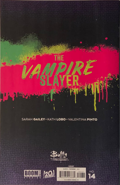 THE VAMPIRE SLAYER #14 PATRIDGE 1:10 VARIANT COVER