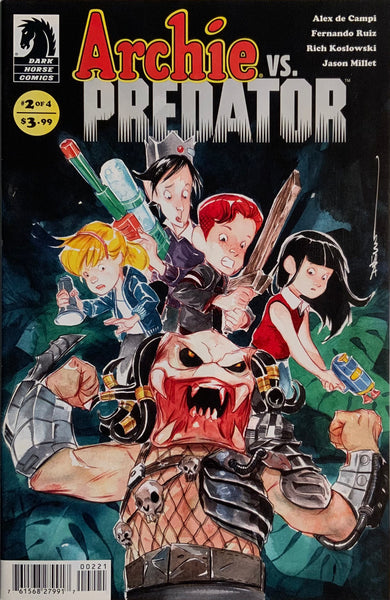 ARCHIE VS PREDATOR # 2 COVER B
