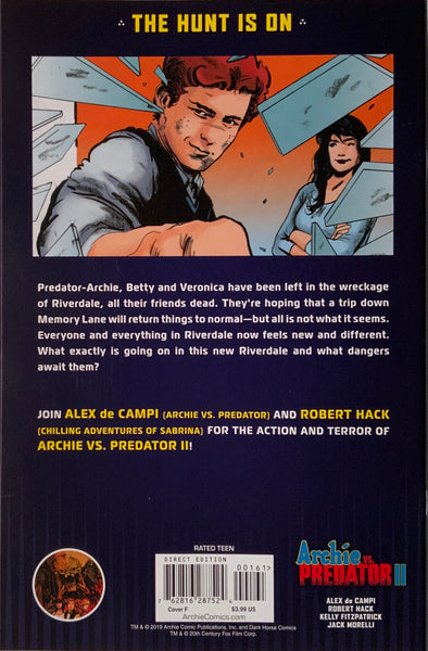 ARCHIE VS PREDATOR II # 1 COVER F