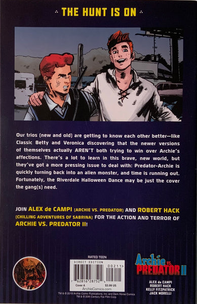 ARCHIE VS PREDATOR II # 2 COVER A