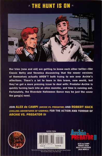 ARCHIE VS PREDATOR II # 2 COVER B