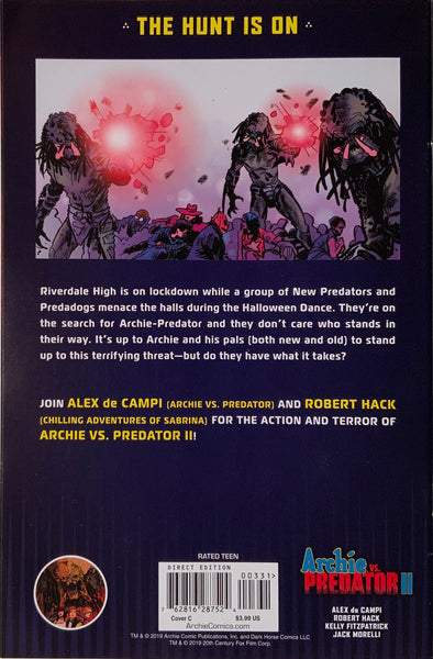 ARCHIE VS PREDATOR II # 3 COVER C