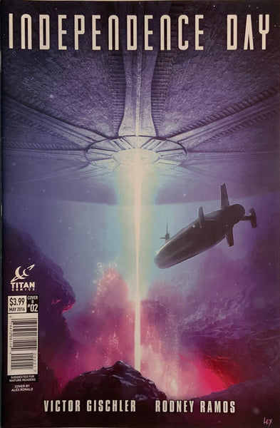 INDEPENDENCE DAY # 2 COVER B